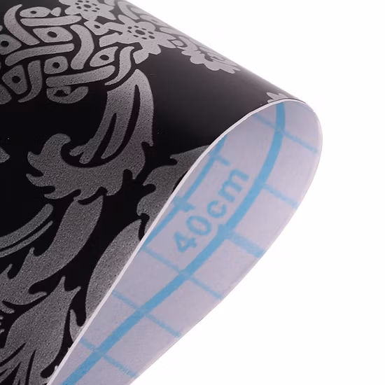 Hochwertiger glitzernder Tapetenaufkleber aus PVC-Aluminiumfolie für die Küchenwand