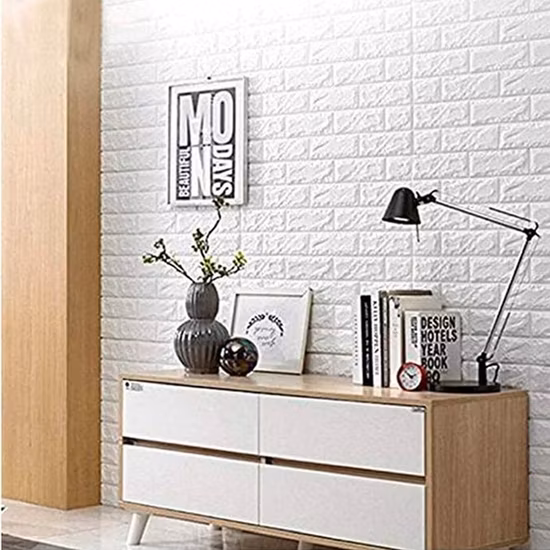 Foam 3D Brick Wall Sticker Self Adhesive Wallpaper Panel Home Decor Room DIYMöbel & Wohnen, Dekoration, Wandtattoos & Wandbilder!