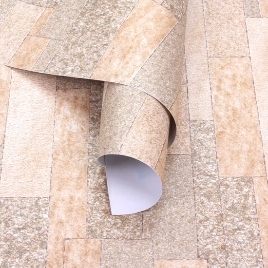 Ziegelstein-Tapete, Wohnzimmer, Schlafzimmer, Wanddekoration, Vinyl, zum Abziehen und Aufkleben, passendes Wandpapier, wasserfest, selbstklebende DIY-Tapete