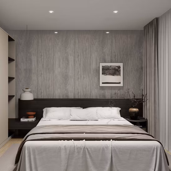 Wasserdichte Schlafzimmer-3D-Tapete, DIY-Wandaufkleber