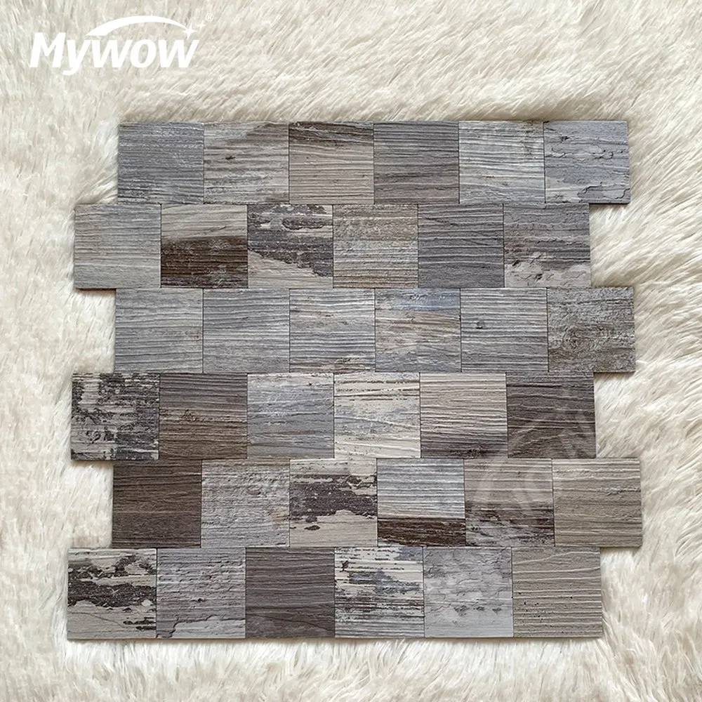 DIY Wandfliesen-3D-Mosaikaufkleber zum Abziehen und Aufkleben zur Dekoration