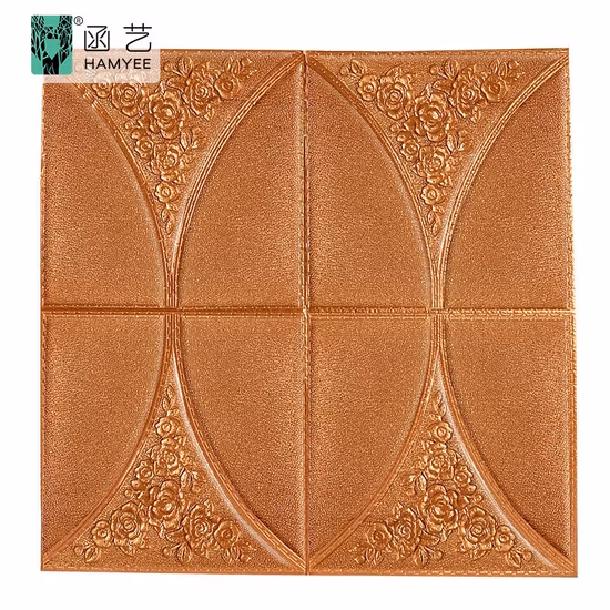 Wasserdichte Wand Papier Panel Ziegel Aufkleber Selbstklebende Pared Papel Parede PE Papel Tapiz 3D Schaum Tapete Hause Dekoration