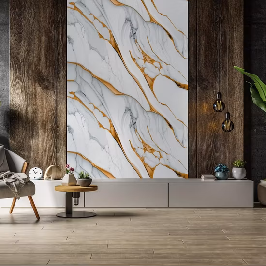 Einseitiges selbstklebendes PVC-Dichtungsband, wasserdichtes Küchenspüle-Dichtungsband, Badezimmer-Dichtungsstreifen, Marmor-Tapetenaufkleber