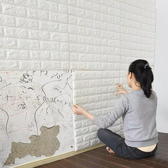 3D Foam Brick Wall Sticker Self Adhesive Wallpaper Panels DIY Decals HomeMöbel & Wohnen, Dekoration, Wandtattoos & Wandbilder!