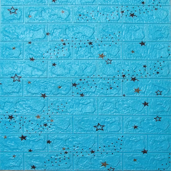 Neuestes Design, 70 x 77 cm, PE-Schaum, 3D-Tapete, DIY-Wanddekoration, Blumen-Wandaufkleber