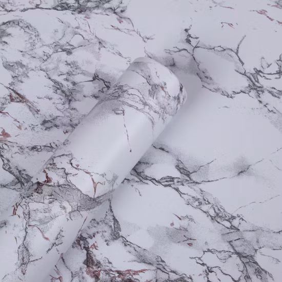 Marmor selbstklebende Wandpapier PVC wasserdichte Tapete Heimdekoration
